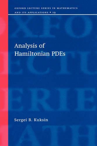 Analysis of Hamiltonian PDEs