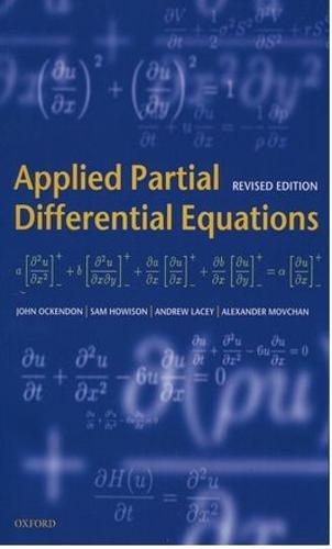 Applied Partial Differential Equations