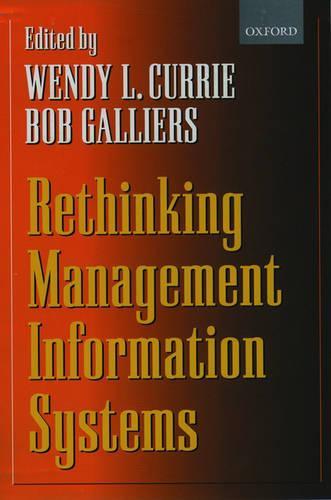 Rethinking Management Information Systems: An Interdisciplinary Perspective