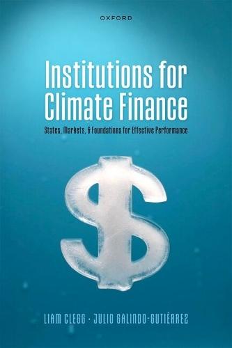 Institutions for Climate Finance: States, Markets, and Foundations for Effective Performance