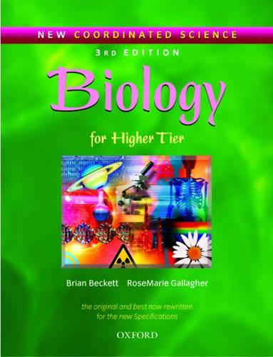New Coordinated Science: Biology Students' Book: For Higher Tier