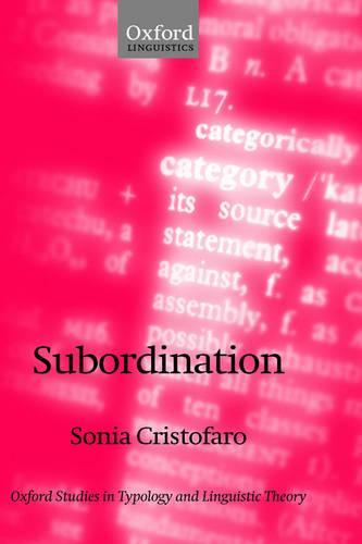 Subordination