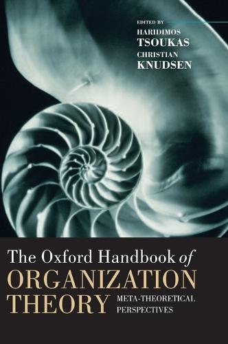 The Oxford Handbook of Organization Theory