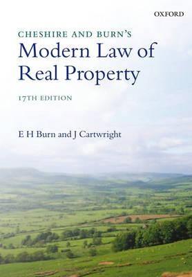 Cheshire and Burn's Modern Law of Real Property