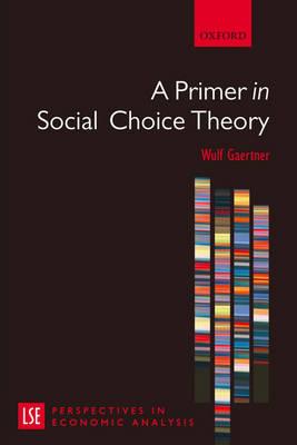 A Primer in Social Choice Theory
