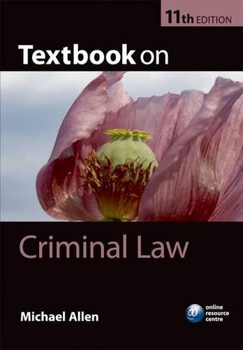Textbook on Criminal Law