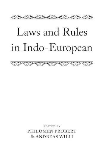 Laws and Rules in Indo-European
