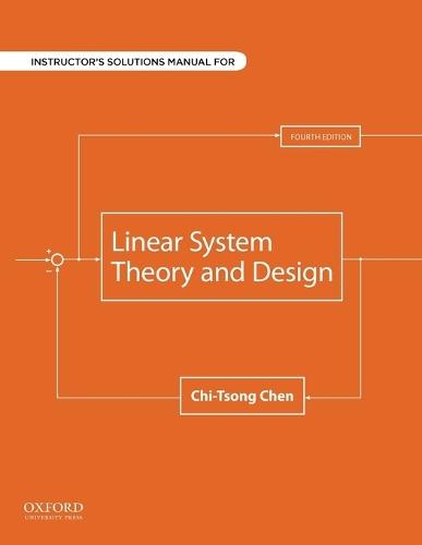 Linear System Theory and Design SM