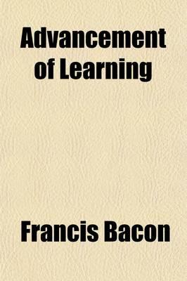 Advancement of Learning