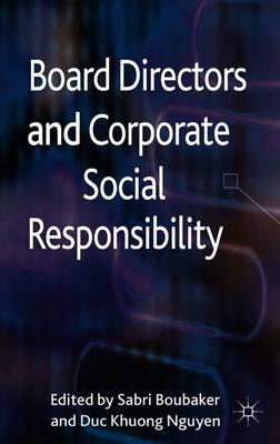 Board Directors and Corporate Social Responsibility