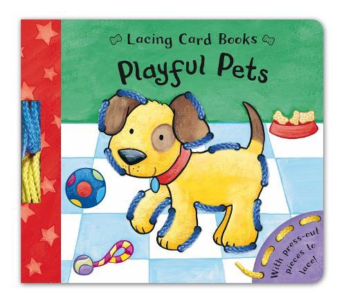 Lacing Card Books: Playful Pets