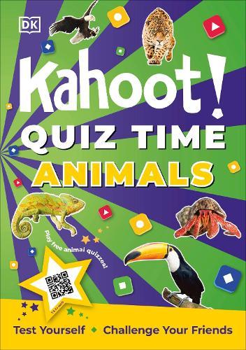 Kahoot! Quiz Time Animals: 250 Trivia Questions (with QR Codes Inside for 150 Interactive Bonus Questions) – Educational Kids Quiz Book