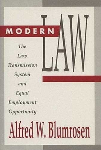 Modern Law: Law Transmission System and Equal Employment Opportunity