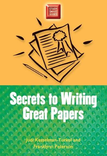 Secrets to Writing Great Papers