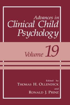 Advances in Clinical Child Psychology