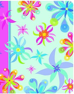 Funky Flora Mini Journal