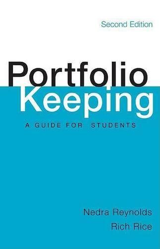 Portfolio Keeping: A Guide for Students