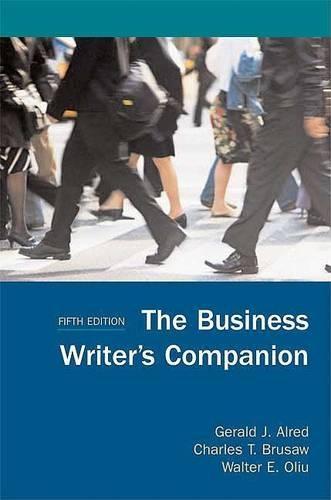 The Business Writers Companion 5e