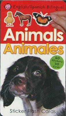Animals/Animales Sticker Flash Cards