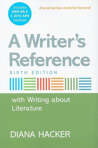 A Writer's Reference