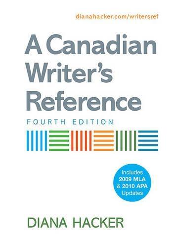 A Canadian Writer's Reference
