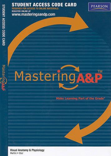 MasteringA&P -- Standalone Access Card -- for Visual Anatomy & Physiology