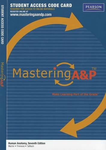 Mastering A&P -- Standalone Access Card -- for Human Anatomy