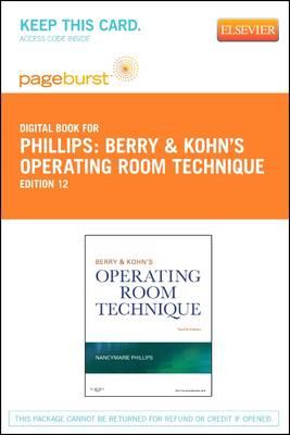 Berry & Kohn's Operating Room Technique - Elsevier eBook on Vitalsource (Retail Access Card)