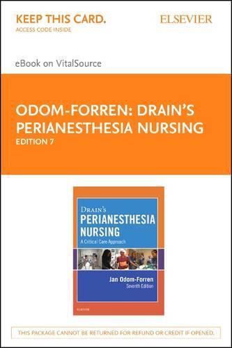 Drain's Perianesthesia Nursing - Elsevier eBook on Vitalsource (Retail Access Card): A Critical Care Approach
