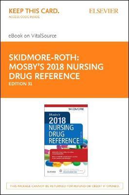 Mosby's 2018 Nursing Drug Reference - Elsevier eBook on Vitalsource (Retail Access Card)