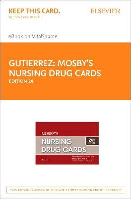 Mosby's Nursing Drug Cards - Elsevier eBook on Vitalsource (Retail Access Card): Mosby's Nursing Drug Cards - Elsevier eBook on Vitalsource (Retail Access Card)