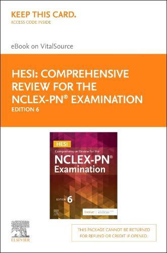 Hesi Comprehensive Review for the Nclex-Pn(r) Examination - Elsevier eBook on Vitalsource (Retail Access Card)