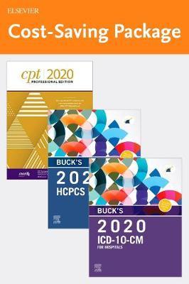 Buck's 2020 ICD-10-CM Hospital Edition, 2020 HCPCS Professional Edition and AMA 2020 CPT Professional Edition Package