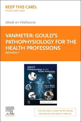 Gould's Pathophysiology for the Health Professions Elsevier eBook on Vitalsource (Retail Access Card)
