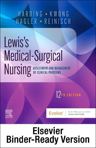 Lewis's Medical-Surgical Nursing - Binder Ready: Assessment and Management of Clinical Problems, Single Volume