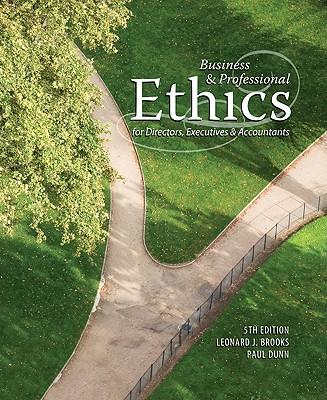 Business & Professional Ethics for Directors, Executives & Accountants