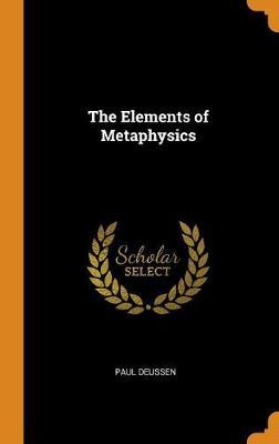 The Elements of Metaphysics