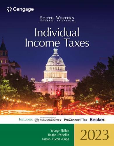 South-Western Federal Taxation 2023: Individual Income Taxes (Intuit ProConnect Tax Online & RIA Checkpointï¿½ 1 term Printed Access Card)