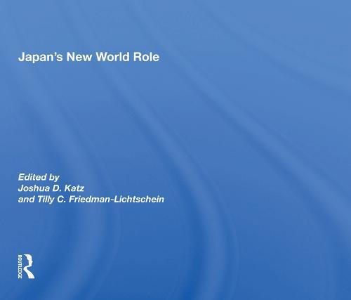 Japan's New World Role