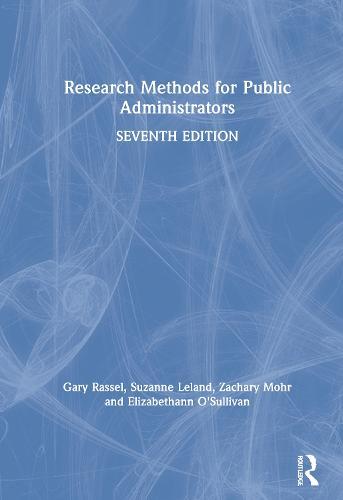 Research Methods for Public Administrators