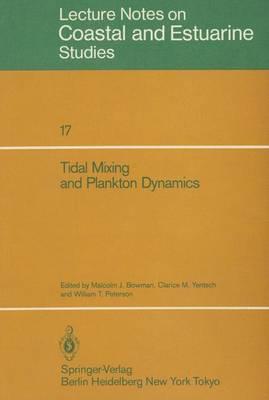 Tidal Mixing and Plankton Dynamics