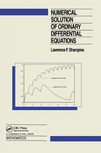 Numerical Solution of Ordinary Differential Equations