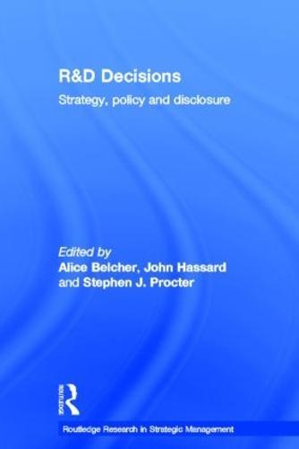 R&D Decisions: Strategy Policy and Innovations