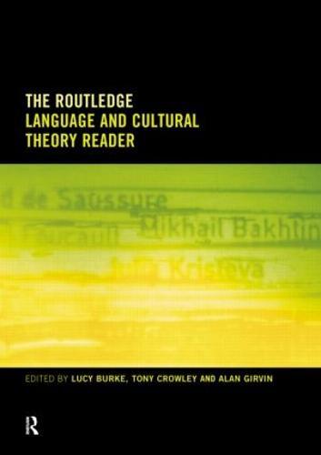 The Routledge Language and Cultural Theory Reader