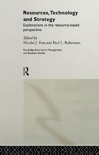 Resources, Technology and Strategy