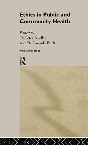 Ethics in Public and Community Health