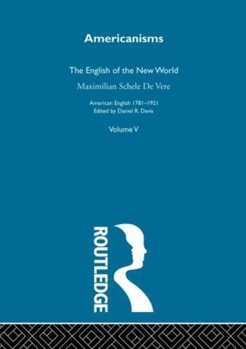 Americanisms:English New World