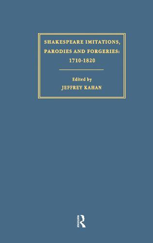 Shakespeare Imitations, Parodies and Forgeries
