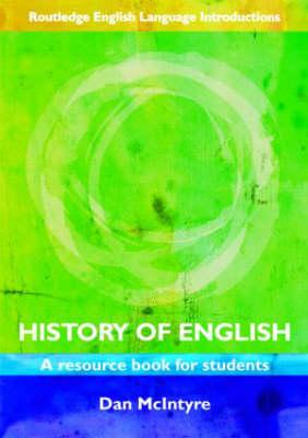 History of English: A Resource Book for Students
