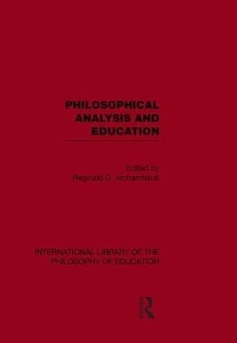 International Library of the Philosophy of Education